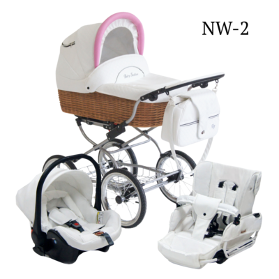 Scarlett Classic Wicker - ретро-коляска из натуральной лозы