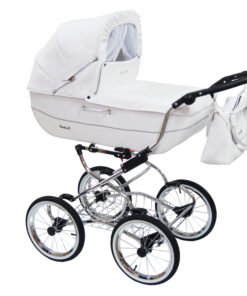 Renee Classic lapsevanker 1in1 – retro stiilis vankrikorv suurte ratastega