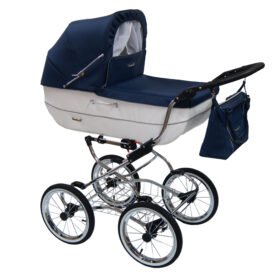 Renee Classic lapsevanker 1in1 – retro stiilis vankrikorv suurte ratastega