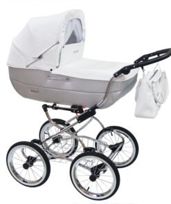 Renee Classic lapsevanker 1in1 – retro stiilis vankrikorv suurte ratastega