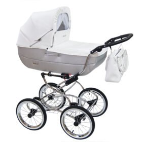 Renee Classic lapsevanker 1in1 – retro stiilis vankrikorv suurte ratastega