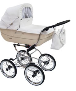 Renee Classic lapsevanker 1in1 – retro stiilis vankrikorv suurte ratastega