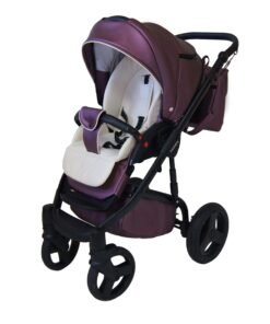 Beebikäru Stilo Black Deluxe 2in1 – luksusliku disainiga mugav lapsevanker