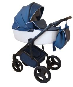 Beebikäru Stilo Black Deluxe 2in1 – luksusliku disainiga mugav lapsevanker