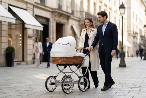 Scarlett Classic Wicker — премиальная ретро-коляска из лозы 2 в 1