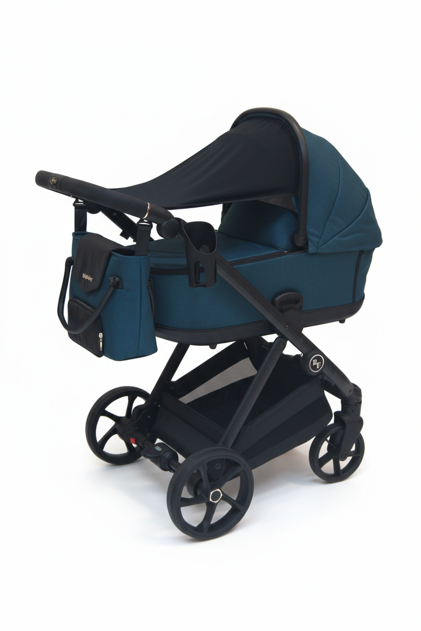 Gino is a modern lightweight 2-in-1 stroller designed for everyday city life.